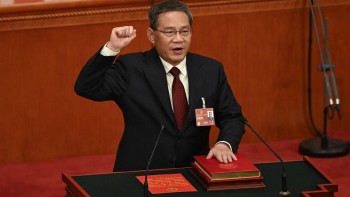 ली छ्याङ चीनको नयाँ प्रधानमन्त्री नियुक्त